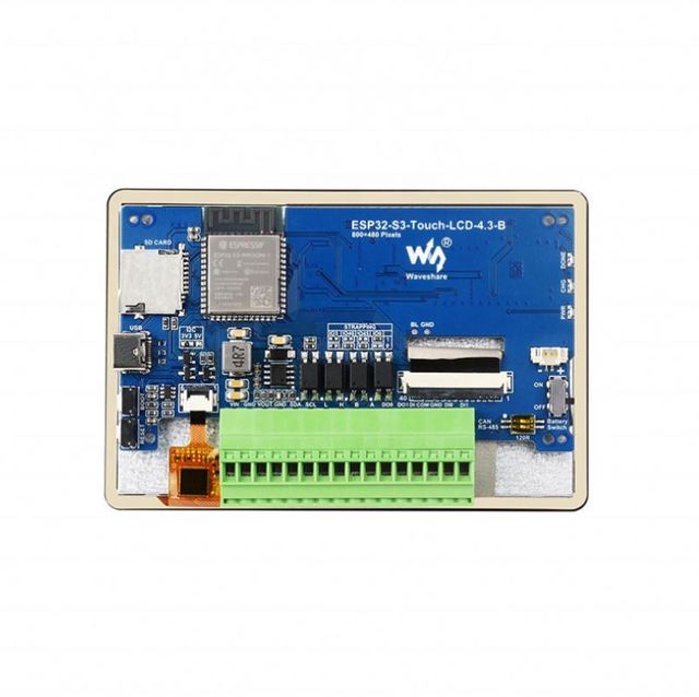 WaveShare 4.3 inch ESP32-S3 Capacitive touch screen development board 16MB Flash HMI/LVGL
