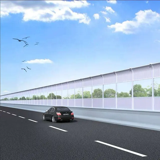 Высококачественный Стальной звуковой барьер, шумовой барьер для стен, шоссе и железной дороги