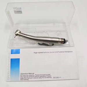 Handpiece dental LED rápido Handpiece auto-alimentado turbina de ar Contra ângulo 2/4 furos de alta velocidade Handpiece dental - Product Image 5