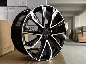 ล้อแม็กซ์สีดำขนาด 15 16 17 18 นิ้ว 4x100 5x100 5x114.3 อัลลอย ET 35-45 มม. ลายหลายก้าน หน้าเจียรดำ สำหรับรถยนต์โตโยต้า โคโรลล่า - Product Image 5