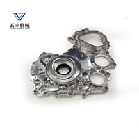 Pièces de machines de construction 8-97945261-2 Engrenage de distribution en aluminium argenté pour couvercle d'assemblage pour moteur d'excavatrice 4JJ1-2