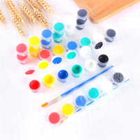 Directement pour 6 même 5 ml enfants bricolage graffiti acrylique aquarelle peinture gypse peint