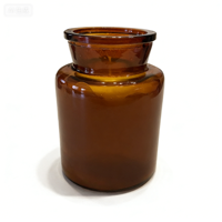 Bougie parfumée avec couvercle dans un bocal en verre réutilisable, bougie à la cire de soja à combustion propre, environ [nombre] grammes. Durée de combustion de 54 heures