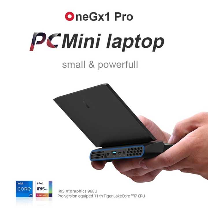 Original ONE-NETBOOK OneGx1 Pro Mini Laptop 7.0 Inch 16GB+512GB 