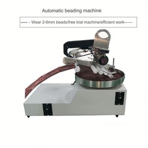 Automatic Bead Stringing Machine for Necklace Bracelet Making Jewelry Glass Seed Beads <b>String</b> Making Machine Threading Machine - Product Image 3