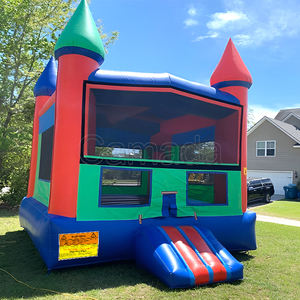 Château gonflable unisexe pour enfants, personnalisable, en PVC, certifié CE, protection UV, garantie 2 ans, commande minimum 1 pièce - Product Image 6