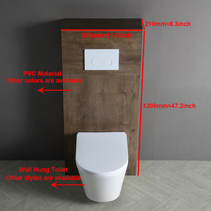 Inodoros de Cerámica Suspendidos en la Pared, Modelo 2026, con Cisterna sin Perforaciones - Product Image 3