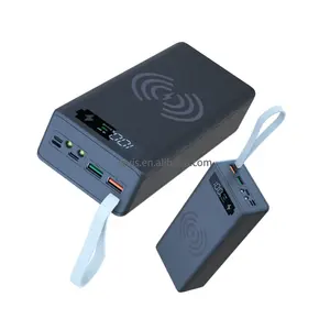 C16 18650 pin trường hợp USB hàn miễn phí ngân hàng điện trường hợp có thể tháo rời xách tay QC 3.0 PD Tự làm vỏ nhà ở cho Powerbank