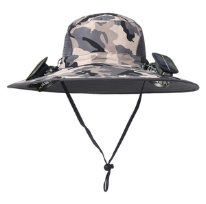 Sombrero Solar Único con Ventiladores de Alta Potencia Recargables, Sombrero de Ala Ancha con Ventiladores Refrigerantes, Productos Novedosos y Únicos para Fiestas - Product Image 3