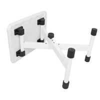 Portable Drum Kit Piano Bench Collapsible Electronic Organ Stool Music Stool X-style White Folding Piano Keyboard Stool