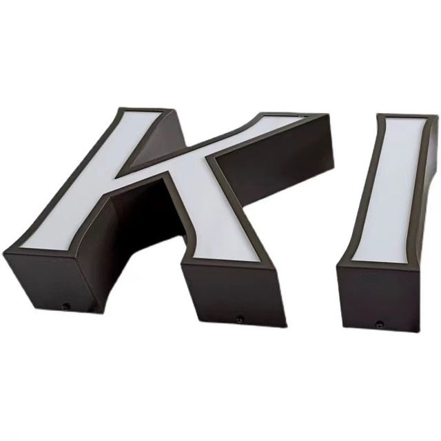 Customized Stainless Steel LED Waterproof Illuminated Advertising Letters Outdoor Signs Door Heads Billboard