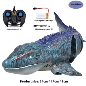Simulation sous-marine électrique dinosaure plongée RC <span class=keywords><strong>piscine</strong></span> jeu de plein air garçon cadeau Canglong enfants télécommande Mosasaur jouet - Product Image 5