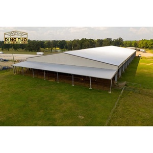 Thiết kế hiện đại kết cấu thép xây dựng cho bò và gia súc trang trại đổ cho dê nuôi - Product Image 1