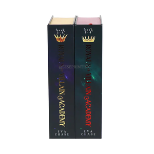 Romantiche con copertina rigida <span class=keywords><strong>di</strong></span> lusso vero <span class=keywords><strong>amore</strong></span> romanzo con bordi spruzzati libri stampa <span class=keywords><strong>di</strong></span> lamina - Product Image 6