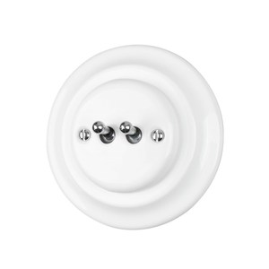 Porcelain Frames for Retro Wall <strong>Switch</strong> and Socket,ceramic Covering for <strong>Vintage</strong> <strong>Light</strong> <strong>Switch</strong> - Product Image 5