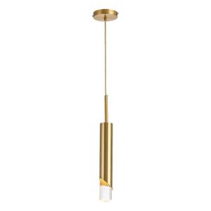 Lámpara Colgante Moderna de Hierro con LED en Forma de Cilindro, para Instalación en Techos, Ideal para Vestíbulos de Hotel, Comedores y Techos Bajos - Product Image 5