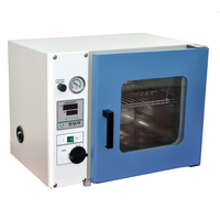 Dessiccateur électrique chimique industriel de laboratoire certifié Four de séchage sous vide à 200 degrés avec pompes avec contrôleur à microprocesseur