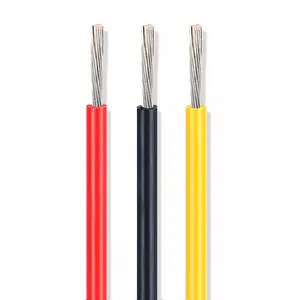 Conductor trenzado de cobre desnudo UL1568 del aislamiento del PVC del cable eléctrico suave Flexible