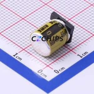 ตัวเก็บประจุอิเล็กโทรไลต์อะลูมิเนียมแบบ SMD รุ่น VKMD1001K680MV, ขนาด D8xL10 มม., 68uF, 20%, 80V, 520mA-100kHz - Product Image 1