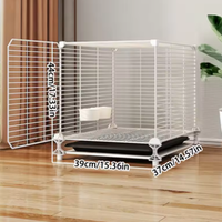 Grande cage à oiseaux en métal moderne de luxe, cage à oiseaux décorative pour villa, grande cage à perroquets, cage à oiseaux robuste pour l'extérieur, écologique