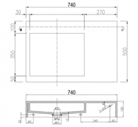 Gaya Modern Desain Italia Batu Buatan Wastafel Tunggal Dinding Gantung Dipasang Tangan Wastafel Kamar Mandi Permukaan Padat Menggantung Baskom