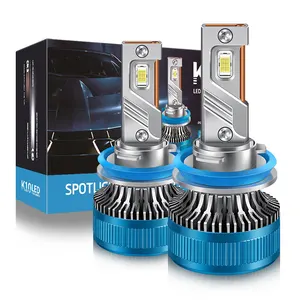 Bombillas LED de faros automotrices K10 de alta calidad, luces led de coche de 70W H1 H7 H11 para accesorios de iluminación Led de coche