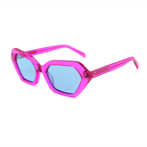 Lunettes de <span class=keywords><strong>soleil</strong></span> de créateur pour hommes haut de gamme nouveau noir écaille de tortue fête mode UV400 lentilles en acétate mode féminine en gros - Product Image 4
