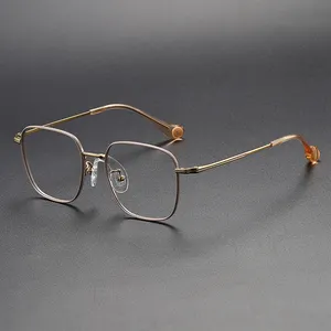 Kacamata komputer bingkai Logo kustom 80953 kacamata bingkai Retro optik asli bingkai anak remaja