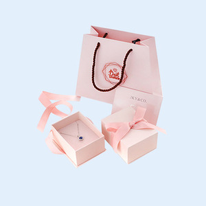 Scatole per Gioielli in Carta Stampata Personalizzata 2026, Vendita Calda, Eleganti Confezioni Regalo per Gioielli - Product Image 4