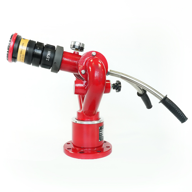 Aluminum Alloy Fire-fighting Equipment High-flow-rate Manually Operated Fire Monitor Specially Designed for Firefighter