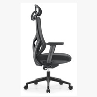 Modèles classiques populaires noir pivotant personnel ordinateur maille tissu chaise meubles bas prix chaise de bureau
