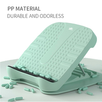 Planche d'étirement inclinée pour cheville, mollet et pied - 4 angles d'inclinaison réglables, matériau EVA écologique, durable, portable, pour entraînement à domicile
