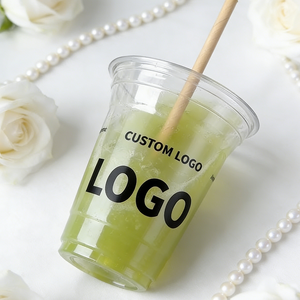 Gobelets en plastique PET à paroi simple de 32 oz (90 mm) pour mariage, camping, avec surprise personnalisée, vaisselle jetable pour fête - Product Image 5