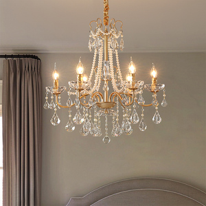 <span class=keywords><strong>2025</strong></span> New French pha lê <span class=keywords><strong>Chandelier</strong></span>-LUXE thiết kế cổ điển cho phòng ăn/phòng khách, Grand American Retro phòng ngủ tuyên bố chiếu sáng - Product Image 4