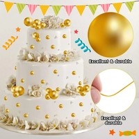 Fabrik-Großhandel Neue Kreative Kuchendekoration Kuchen-Inserts Party-Backzubehör Dekorative Artikel Jimmies Streusel Verschiedene Stile