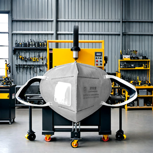 Masker Respirator Partikulat PM2.5 KN95 Sekali Pakai dengan Tali Telinga Model LK-KN02 5 Lapisan Klip Hidung yang Dapat Disesuaikan Nyaman Dipakai - Product Image 3