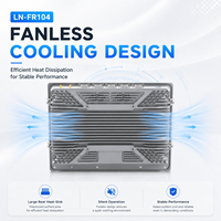 Ordinateur à écran tactile de 10,4 pouces, processeur I7-8550U I3-1215U I5-1235U, design sans ventilateur, SSD en option pour système terminal, PC tout-en-un