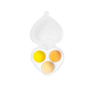 Juego de 3 Esponjas de Maquillaje, Brocha para Polvos, Esponja Cosmética con Caja de Regalo en Forma de Corazón - Product Image 5
