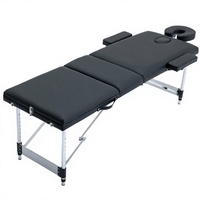 Table de massage portable moderne 2022, réglable, en aluminium, pour salon de beauté, spa, tatouage
