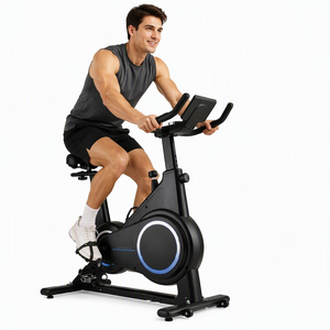 Vélo de spinning magnétique silencieux avec cadre en acier, pliable, pour entraînement cycliste intérieur, écran LCD, équipement de fitness à domicile - Product Image 6