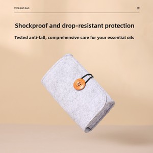 Sac de rangement portable pour huiles essentielles en <span class=keywords><strong>feutre</strong></span> non tissé, design <span class=keywords><strong>anti</strong></span>-chute pour les voyages, moderne et simple - Product Image 4
