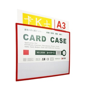 Soporte de marco de exhibición magnético A4 plástico - Product Image 1