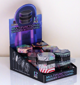 Molino de Tabaco Hexagonal Manual Moderno de Plástico CANNA CNPG0027 2026 - Product Image 1