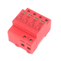 Parafoudre industriel LeiHao CE 385V 20-40KA T2 AC 4P SPD, protection contre les surtensions, protection contre la foudre rouge, système solaire