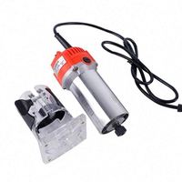 Fresas para Madera 220V 800W, Recortadora Eléctrica para Trabajar la Madera, Fresadora, Grabadora, Ranuradora, Recortadora, Máquina de Tallado Manual