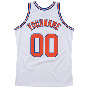 Maillot de basket-ball américain blanc personnalisé, débardeur en polyester respirant, veste de sport avec nom et numéro, tenue d'équipe pour hommes, basket-ball - Product Image 1