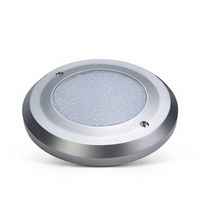 Projecteur LED RGB mural en acier inoxydable 316 de 175 mm, 220 mm, 280 mm, étanche IP68, encastré pour piscine et spa, avec télécommande