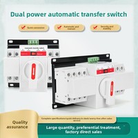 Interrupteur de transfert automatique double alimentation mini domestique CB Classe Q1-63/2P4P 125A Fabriqué en Chine continentale