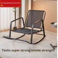 Fauteuil à bascule moderne à double usage pour l'hiver et l'été Canapé simple et paresseux inclinable pour s'asseoir et s'allonger