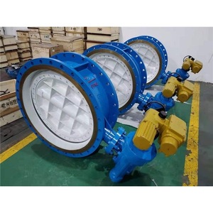 Vanne papillon électrique D943H 16C DN1100 DN1200 DN1400 à triple excentricité avec joint rigide pour usage industriel - Product Image 5